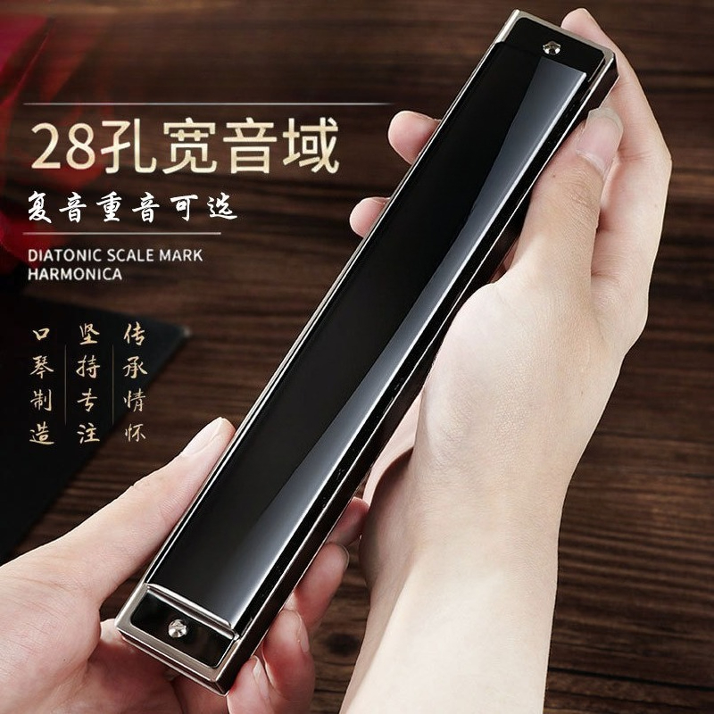 Harmonica 10 Hole - 24 holes 28 holes polyphonic C