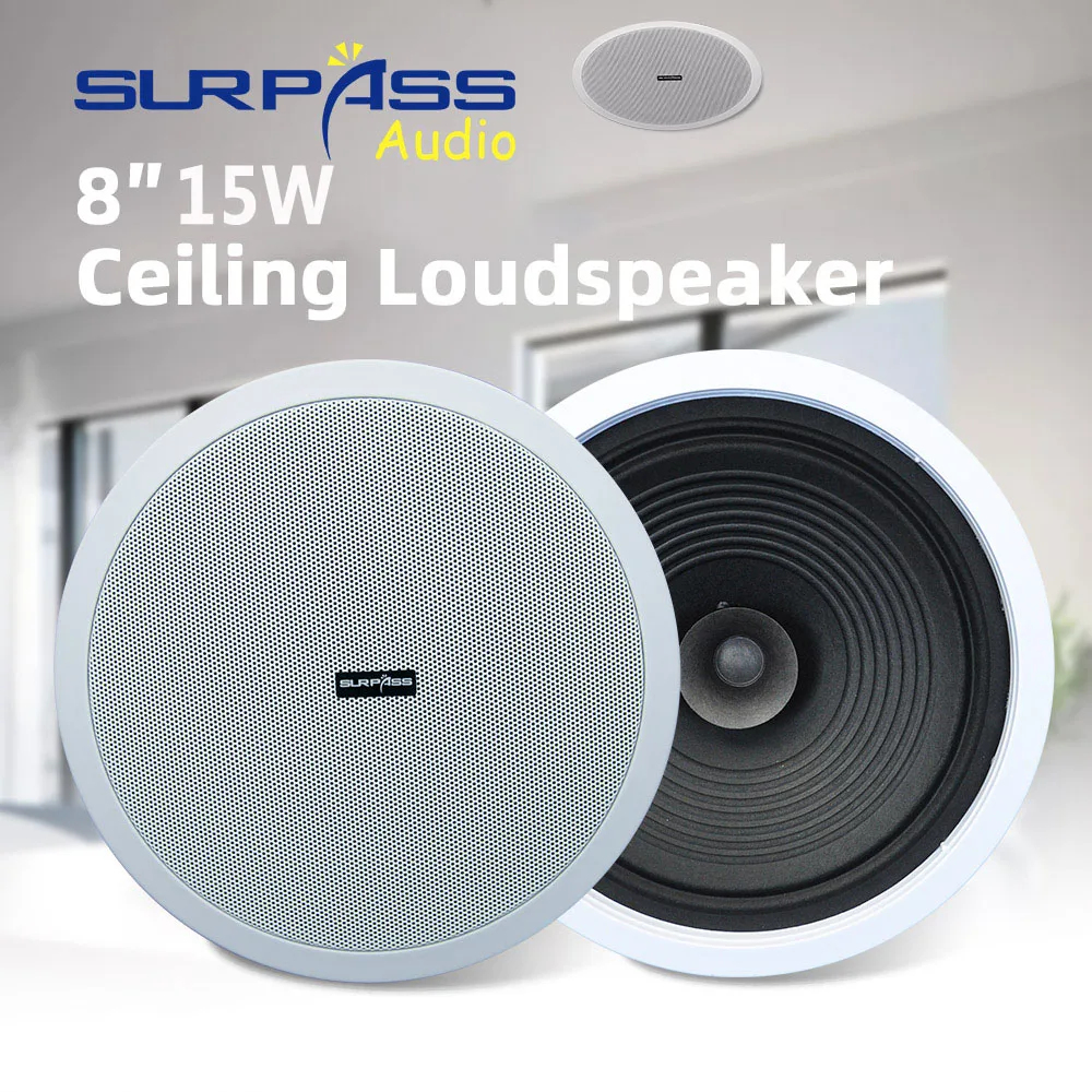 Audio Music For Background - Home Audio Sound System 8inch Ceiling