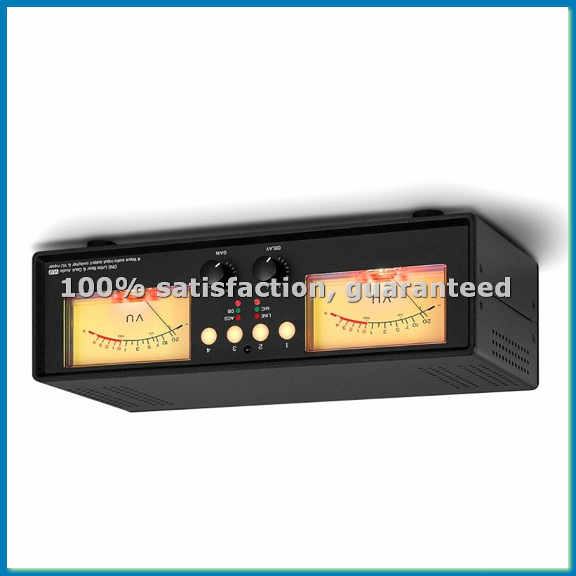 Audio Music Visualizer Free - MIC+LINE Analog Dual VU Meter Sound