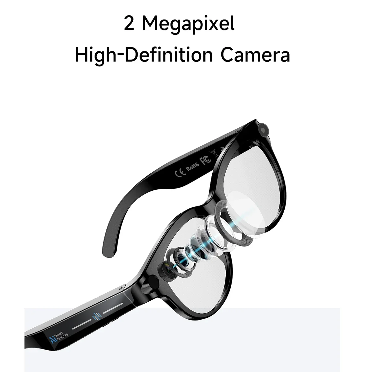 AI Sunglasses for Men with Rea - Audio Music To Video Ai ulasan dan harga