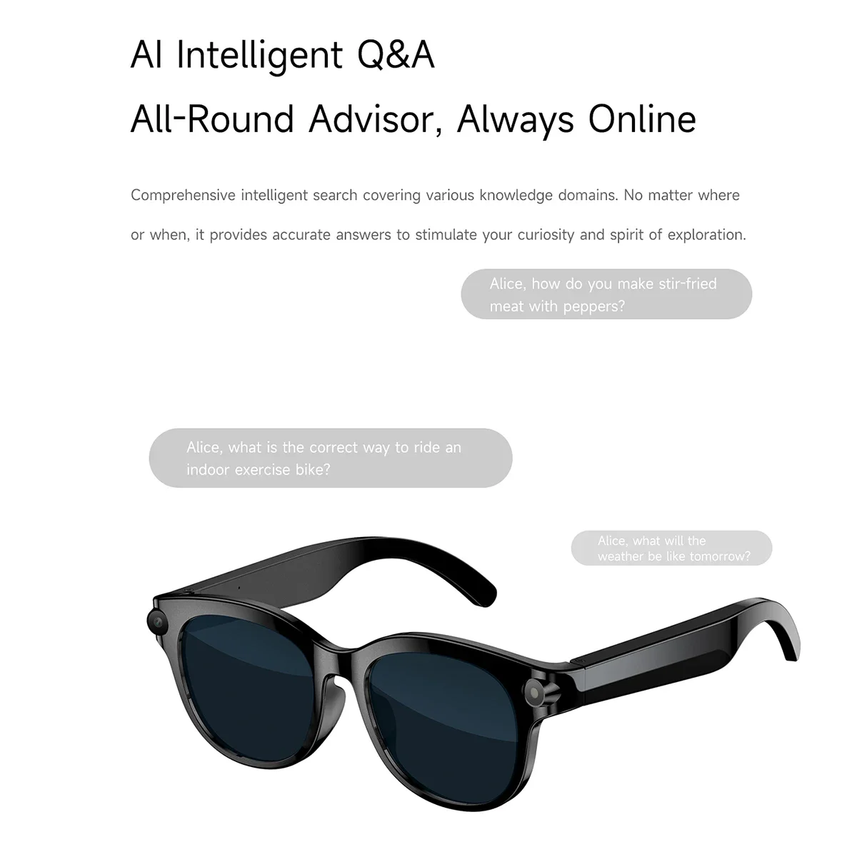 AI Sunglasses for Men with Rea - Audio Music To Video Ai ulasan dan harga