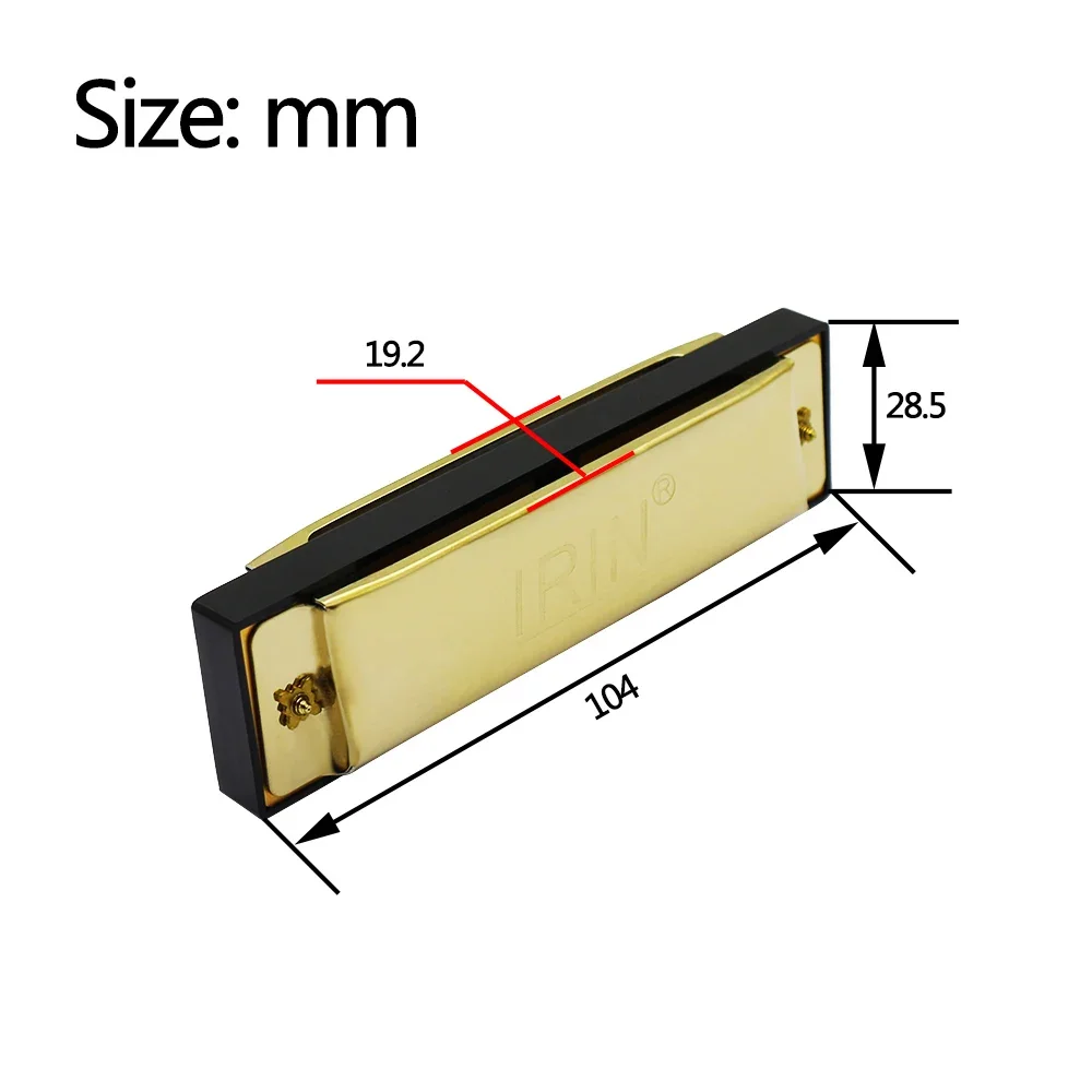 IRIN Harmonica 10 Hole 20 Tone - Harmonica 10 Hole ulasan dan harga