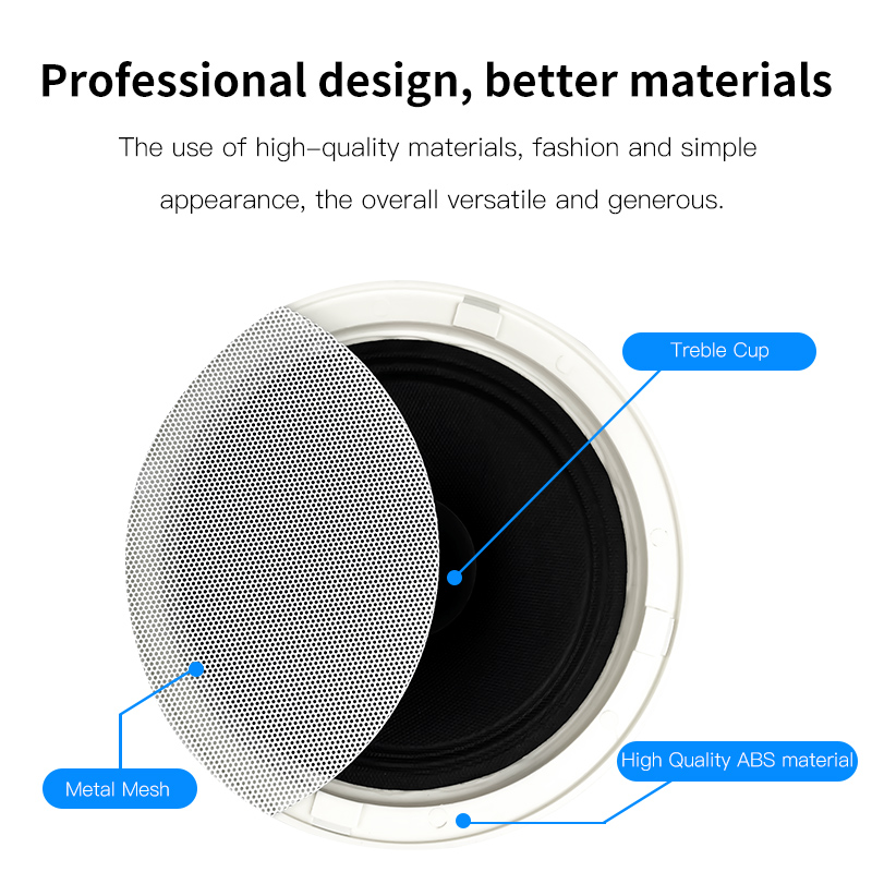 6 Inch 8ohm Ceiling Speaker Fu - Audio Music For Background ulasan dan harga