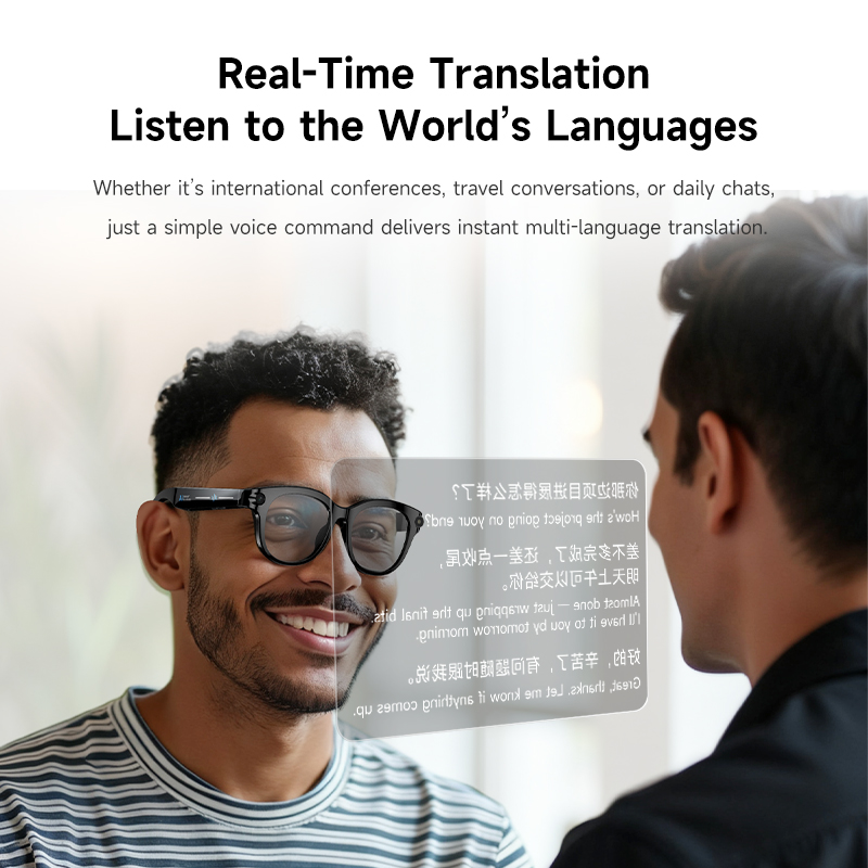 Lenovo 8K HD AI Smart Glasses  - Audio Music To Video Ai ulasan dan harga