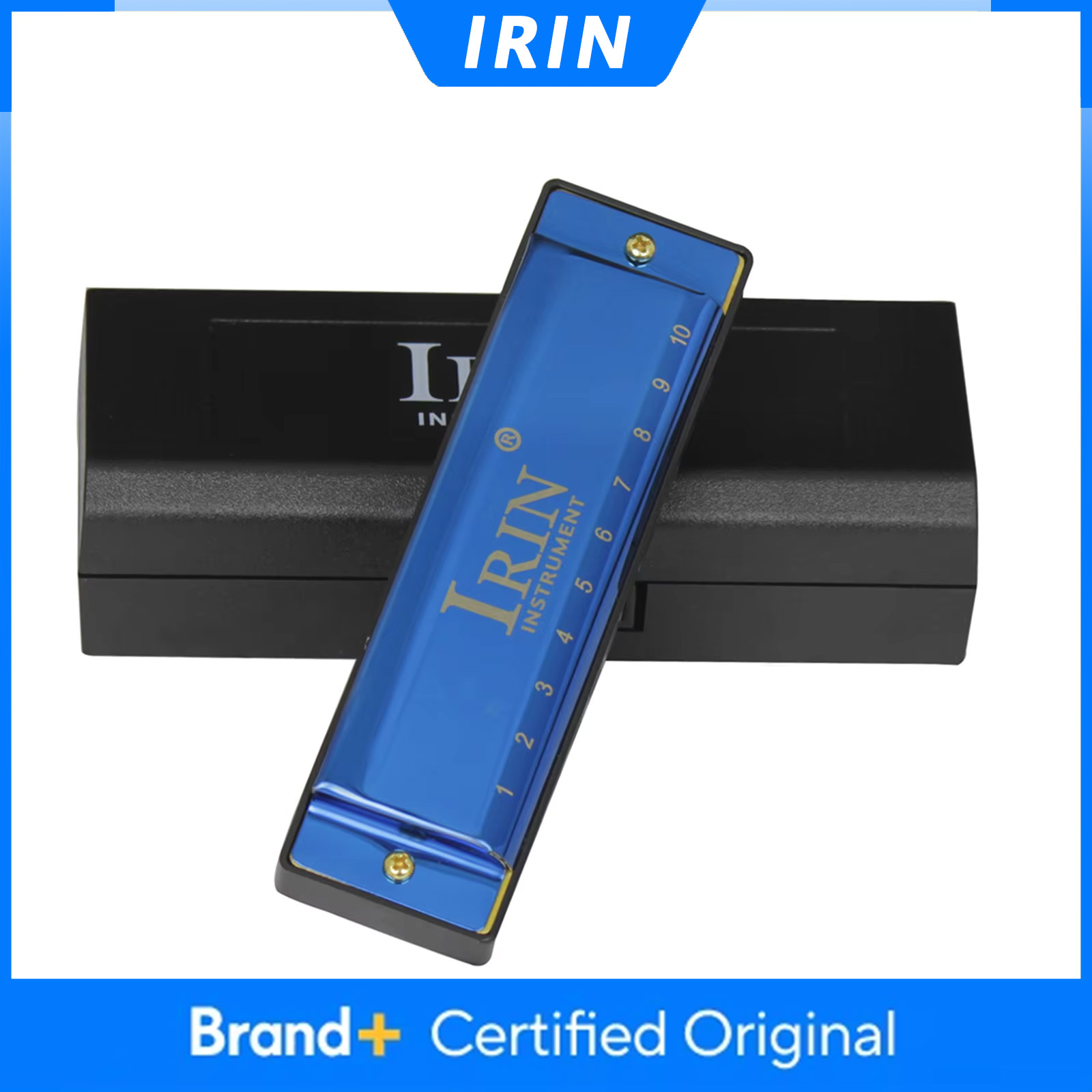 IRIN 10 Hole 20 Tone Harmonica - Harmonica 10 Hole ulasan dan harga