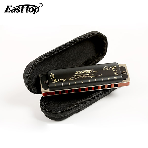 EASTTOP T008K Key of a New Blu - Harmonica 10 Hole ulasan dan harga