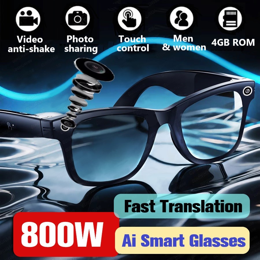 Trending Smart Sunglasses With - Audio Music To Video Ai ulasan dan harga