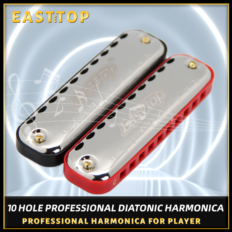 EASTTOP Harmonica Blues Harp K - Harmonica 10 Hole ulasan dan harga