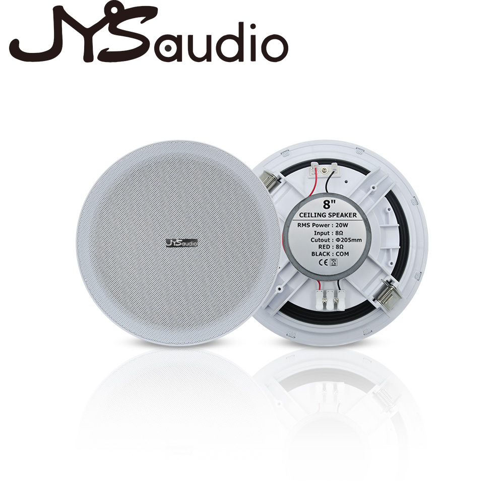 20W Ceiling Speaker Stereo 8 i - Audio Music For Background ulasan dan harga