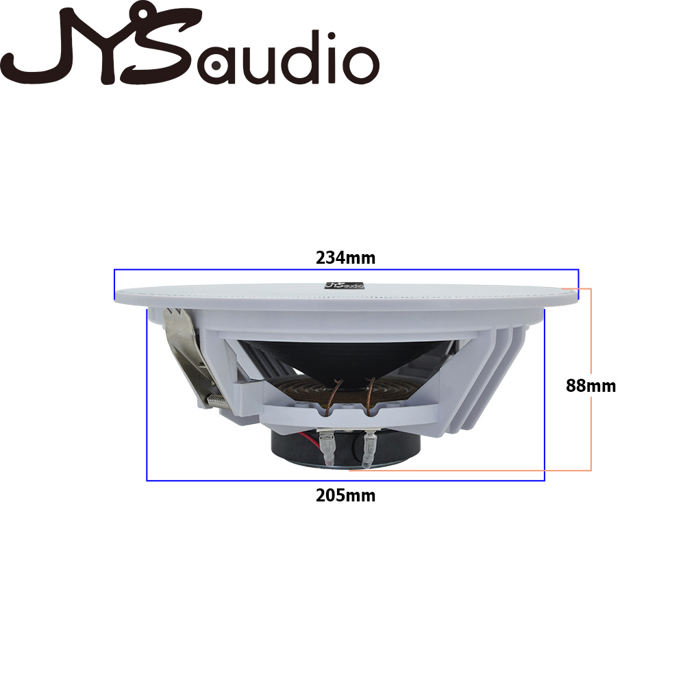 20W Ceiling Speaker Stereo 8 i - Audio Music For Background ulasan dan harga