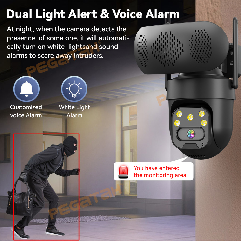 5MP IP Camera Outdoor 2.4G WiF - Audio Music Track ulasan dan harga