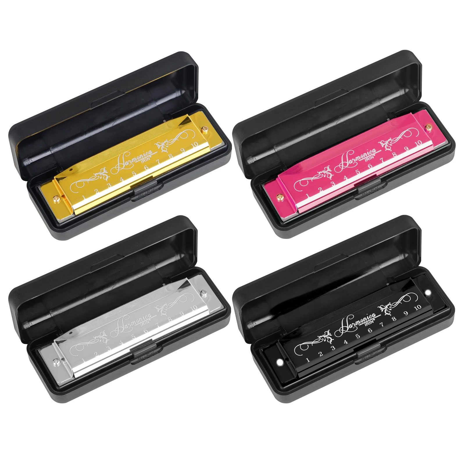 IRIN 10 Hole 20 Tone Harmonica - Harmonica 10 Hole ulasan dan harga