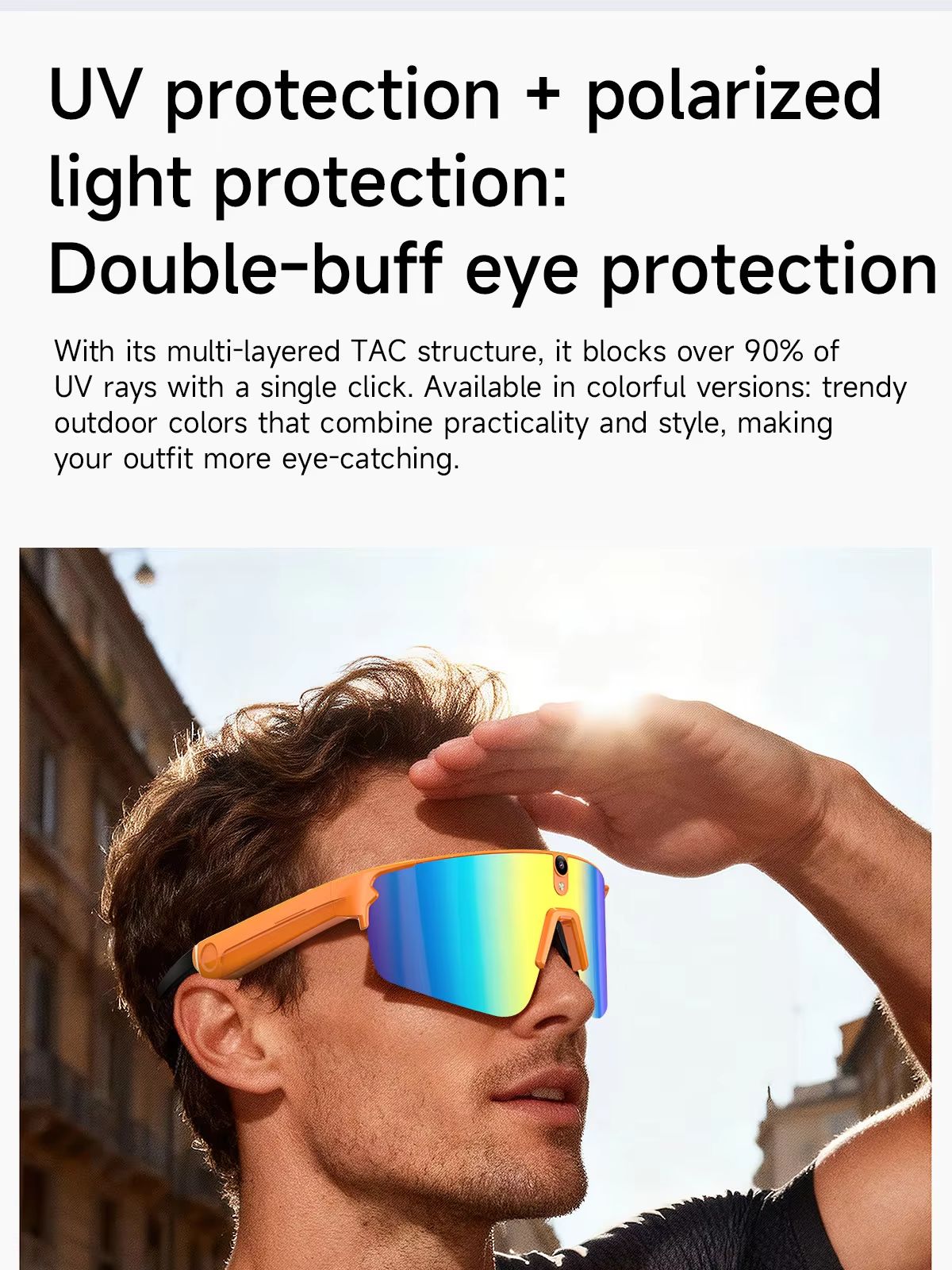L805 AI Smart Glasses With 800 - Audio Music To Video Ai ulasan dan harga