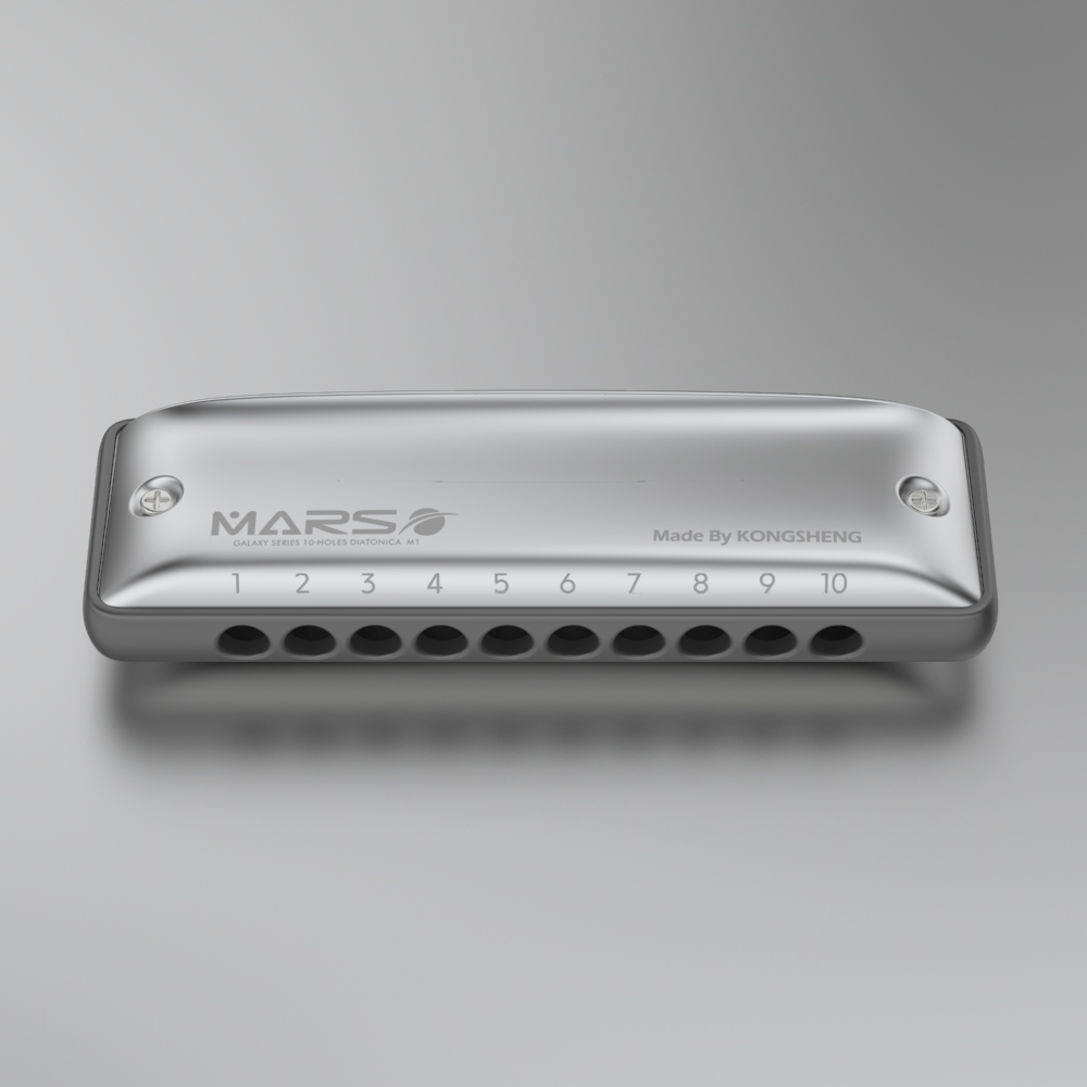 KONGSHENG M1MARS Round Hole 10 - Harmonica 10 Hole ulasan dan harga