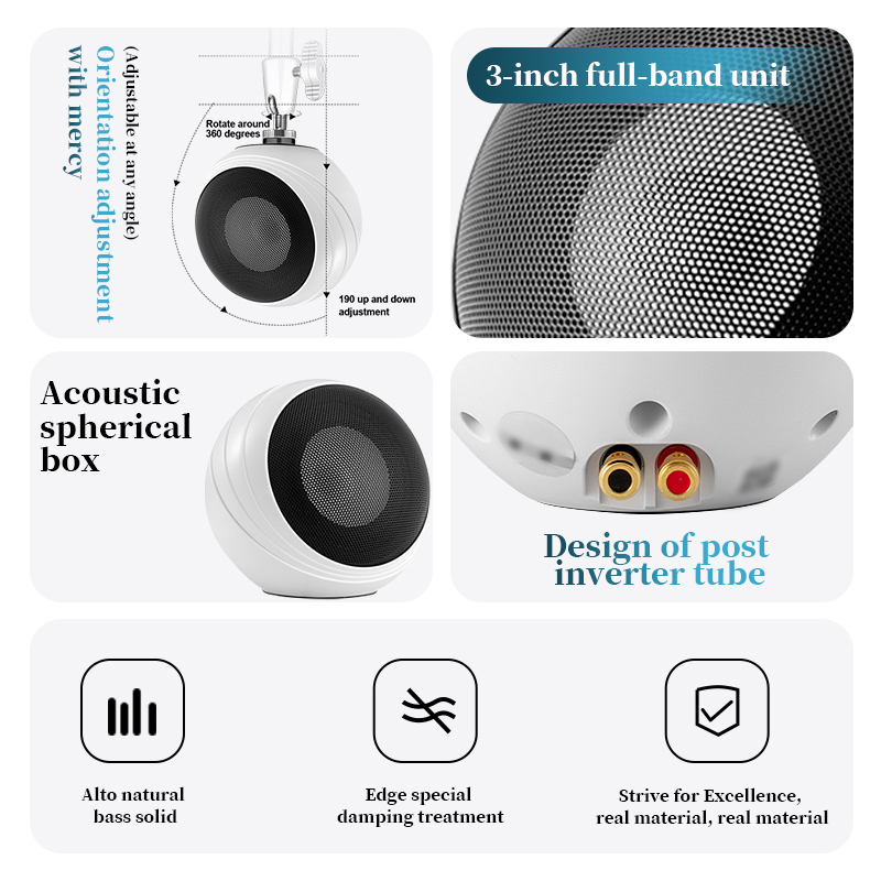 Oupushi ceiling mounted wall m - Audio Music For Background ulasan dan harga