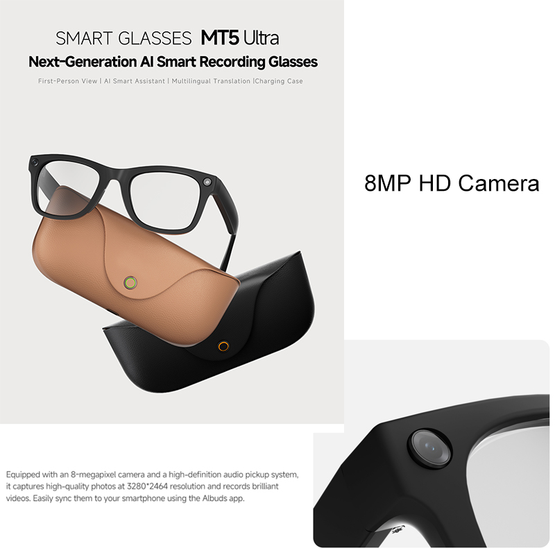 2026 AI smart Glasses HD 800W  - Audio Music To Video Ai ulasan dan harga