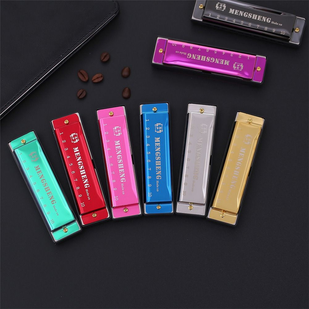Portable Key of C 10 Hole Harm - Harmonica 10 Hole ulasan dan harga