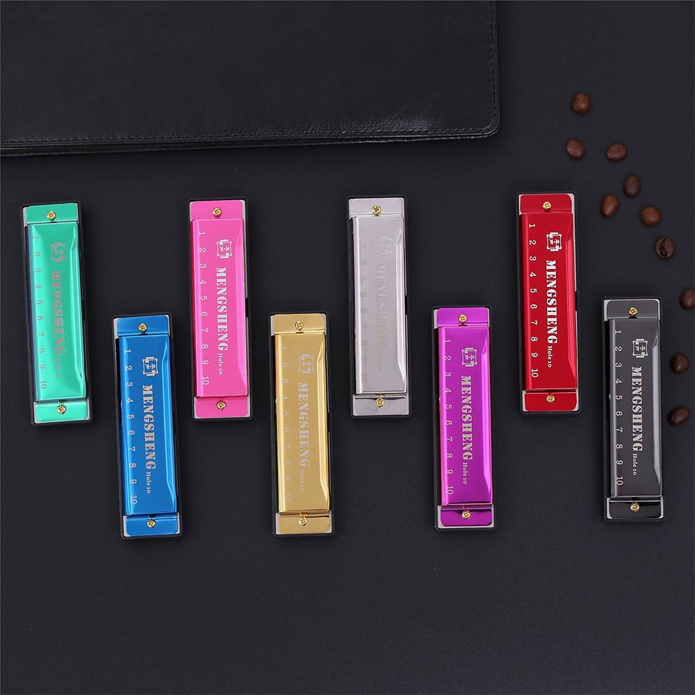 Portable Key of C 10 Hole Harm - Harmonica 10 Hole ulasan dan harga