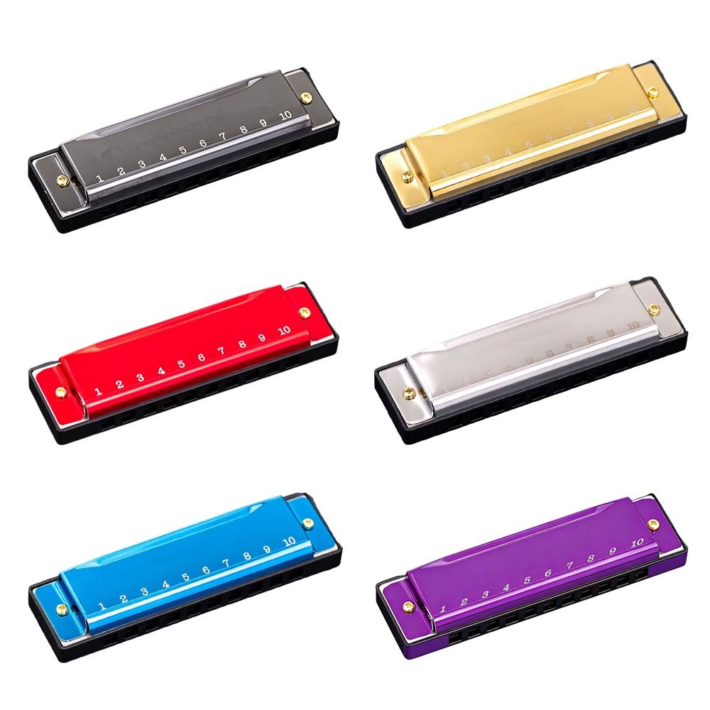 Portable Key of C 10 Hole Harm - Harmonica 10 Hole ulasan dan harga