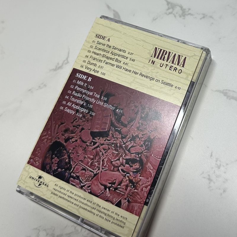 Western Rock Music Cassette Ta - Audio Music Lyrics ulasan dan harga
