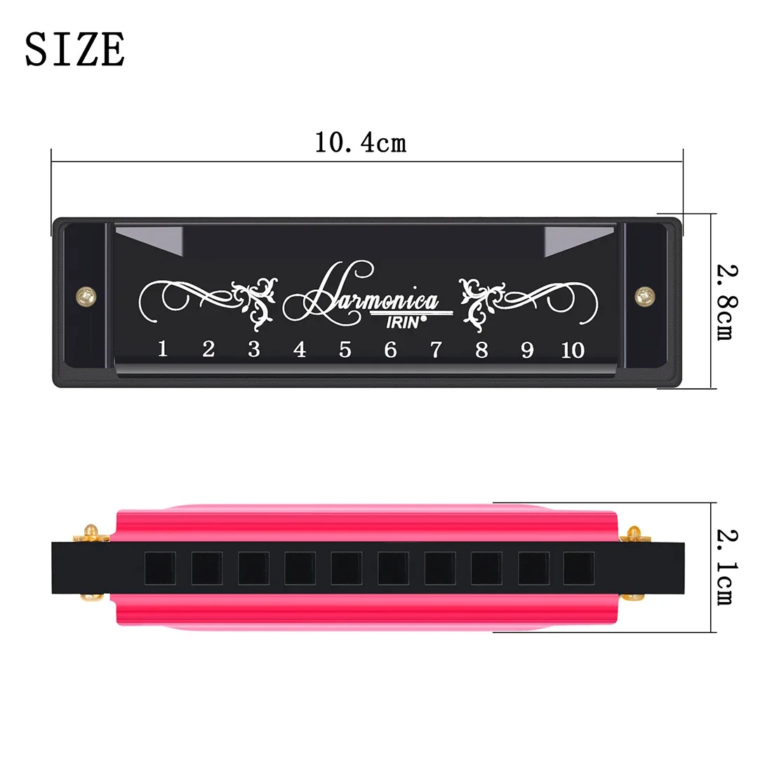 SLADE Harmonica Professional 1 - Harmonica 10 Hole ulasan dan harga