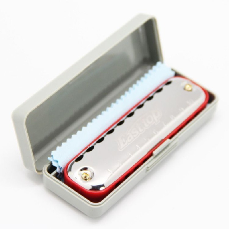 10-Hole Blues Harmonica Key C  - Harmonica 10 Hole ulasan dan harga