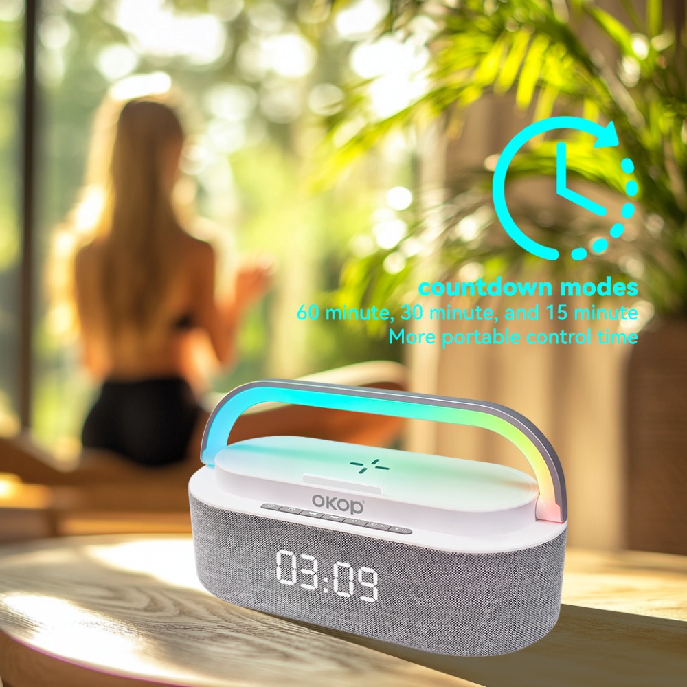 OKOP Bluetooth Speakers,6 in 1 - Audio Music Visualizer Free ulasan dan harga