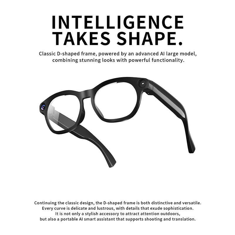 2026 New Smart Glasses 800W HD - Audio Music To Video Ai ulasan dan harga