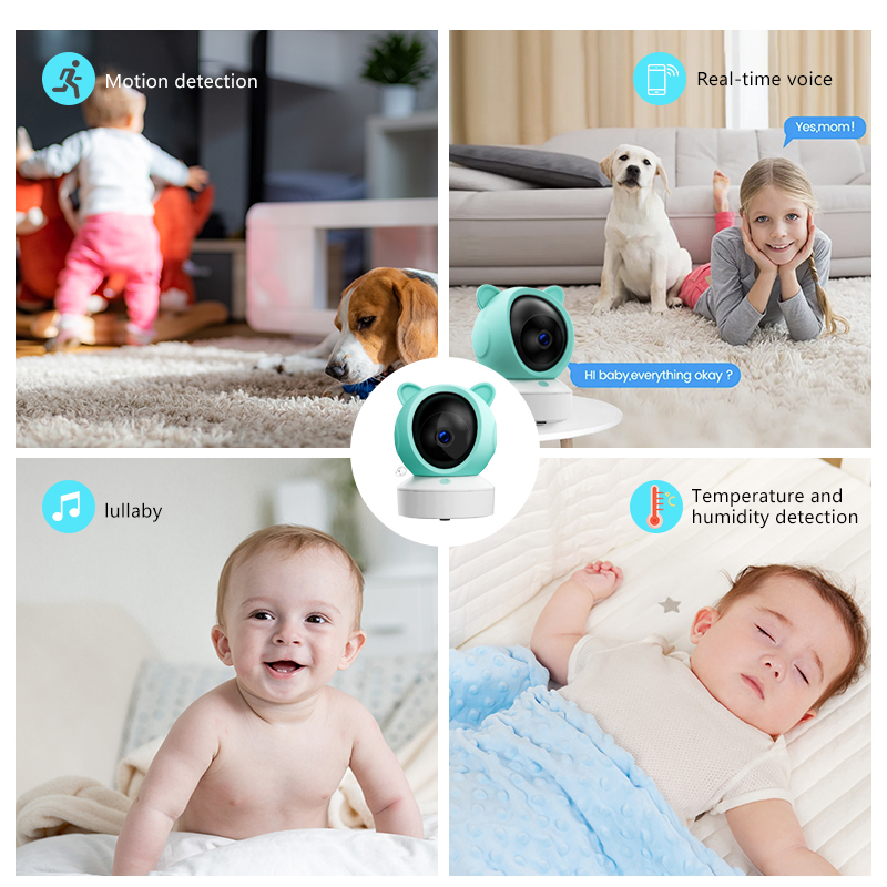 Danmini 1080P Baby Monitor Mob - Audio Music Videos ulasan dan harga