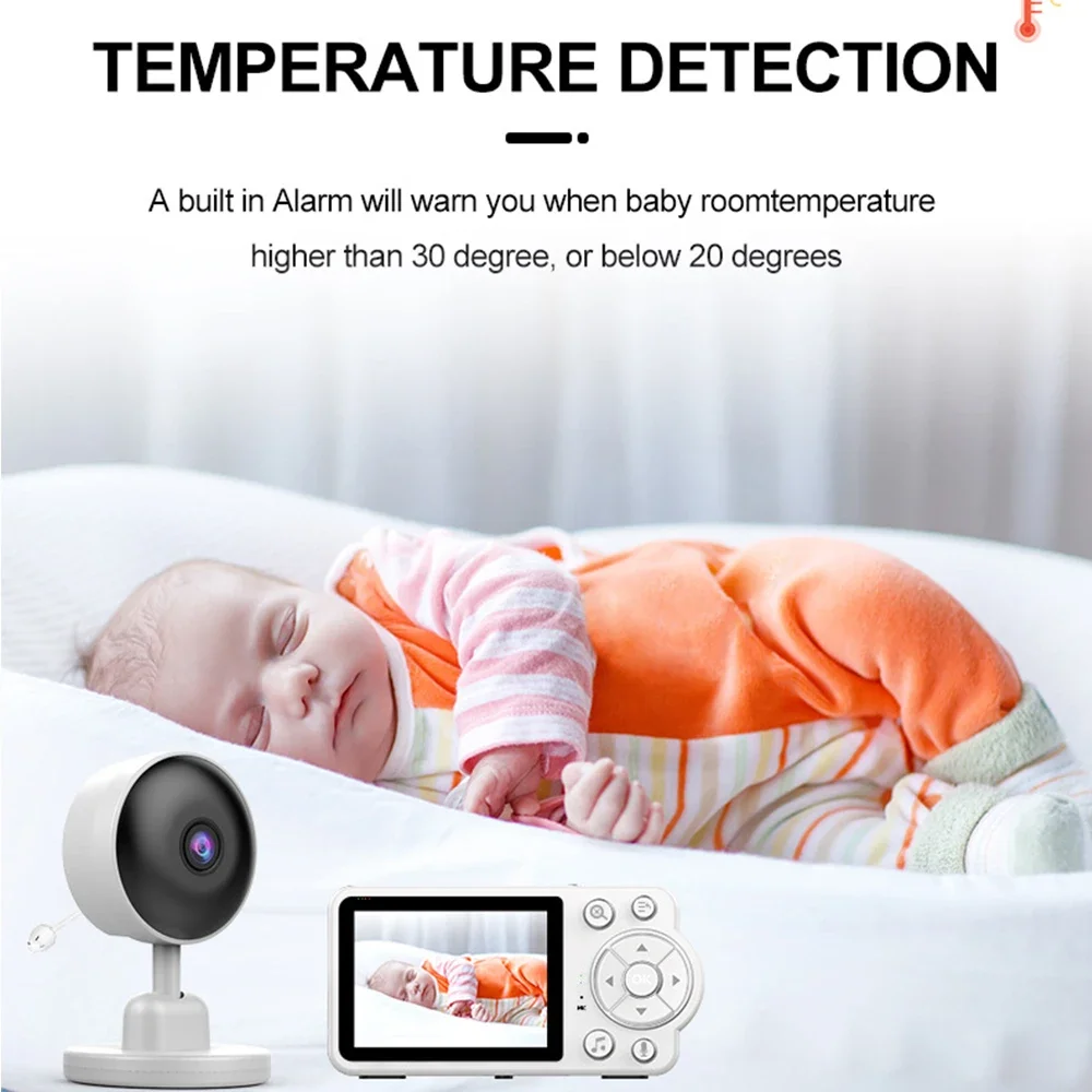 2.8 Inch Video Baby Monitor Di - Audio Music Videos ulasan dan harga