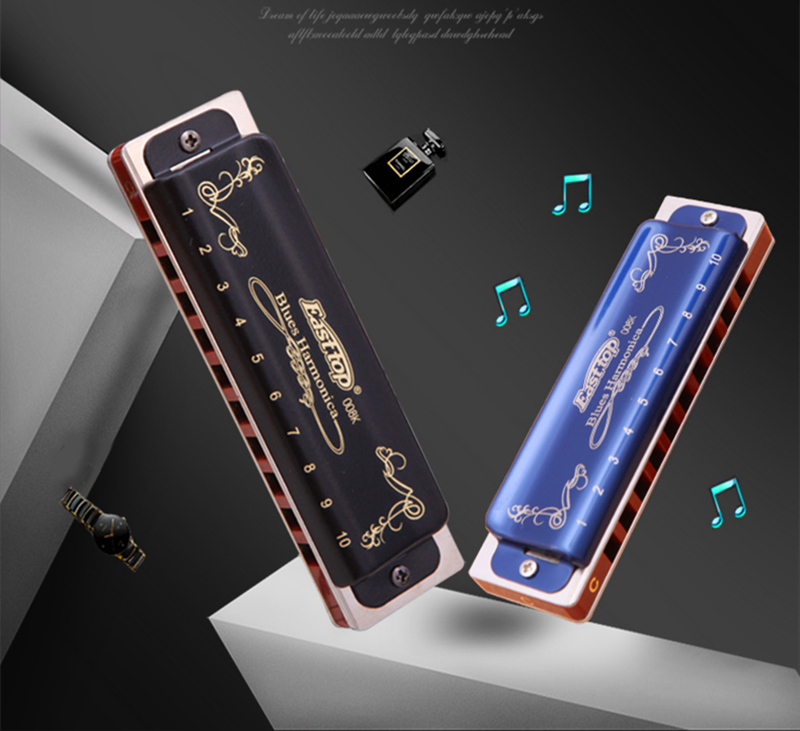 Hot Selling  Harmonica T008K 1 - Harmonica 10 Hole ulasan dan harga