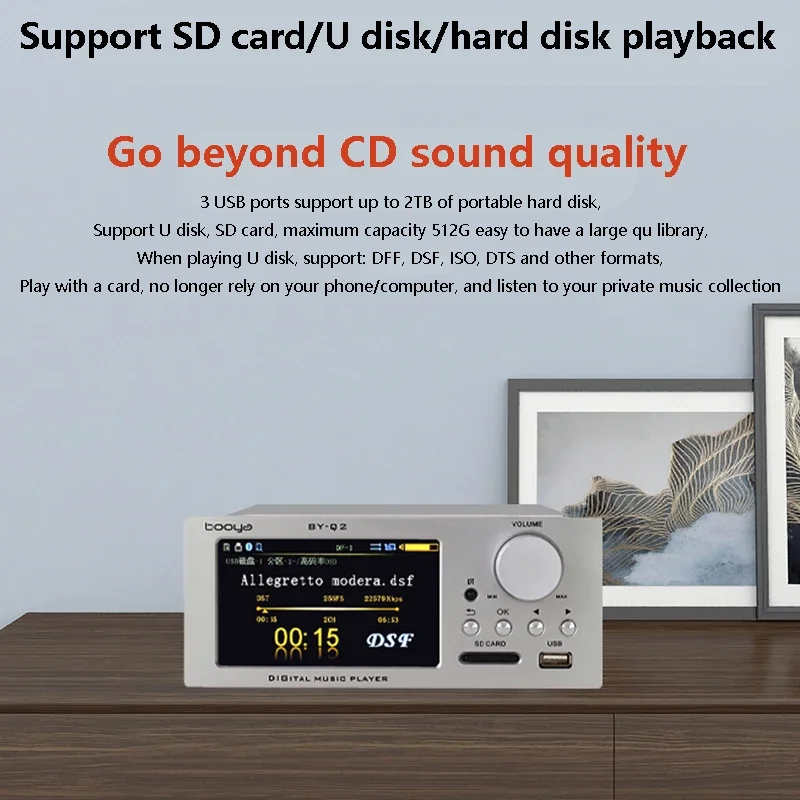 Dual AK4493 Digital Audio Play - Audio Music By ulasan dan harga
