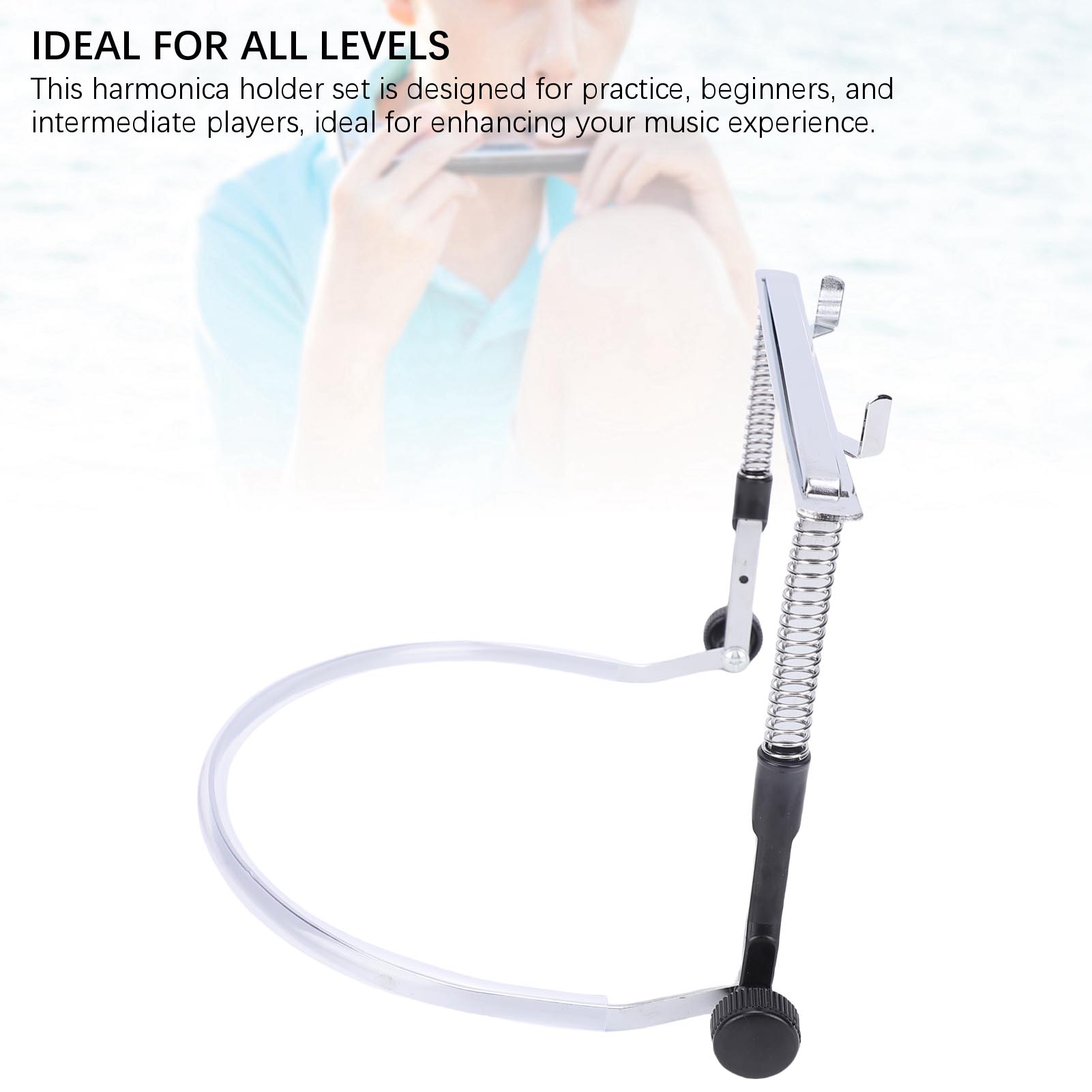 Harmonica Holder Adjustable Al - Harmonica 10 Hole ulasan dan harga