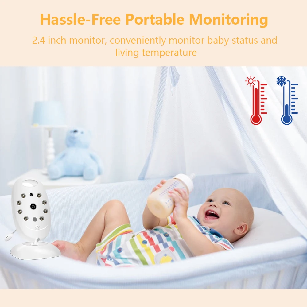 VB601 Electronic Baby Monitor  - Audio Music Videos ulasan dan harga