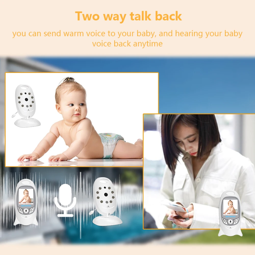 VB601 Electronic Baby Monitor  - Audio Music Videos ulasan dan harga