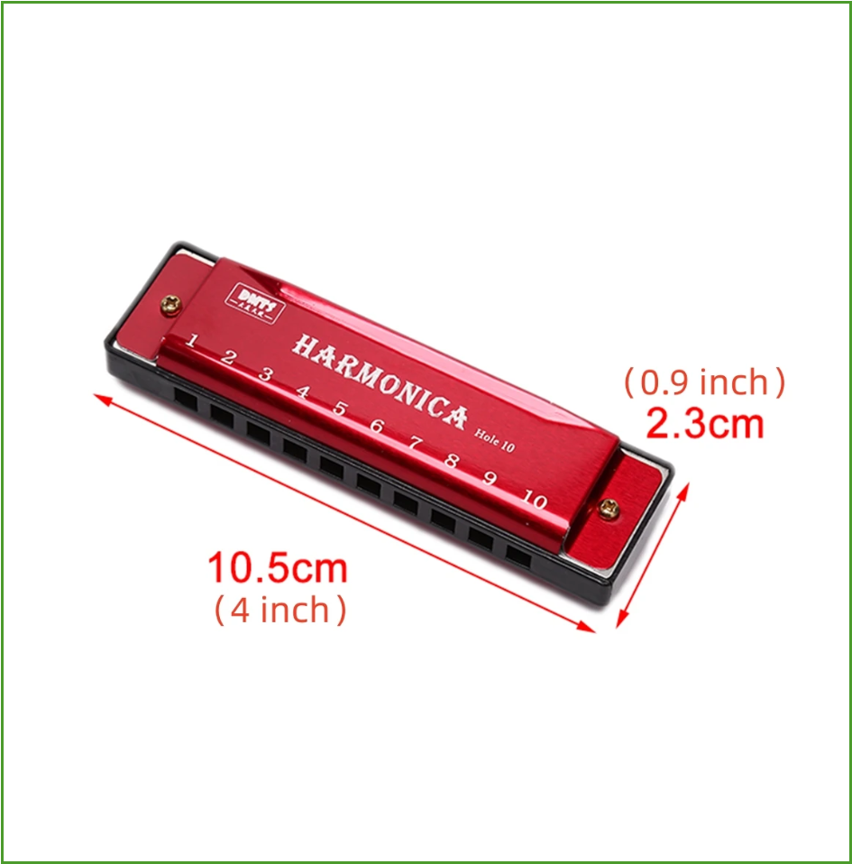 Harmonica Key of C 10 Hole Dia - Harmonica 10 Hole ulasan dan harga