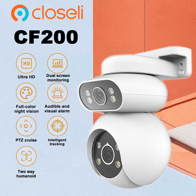 Closeli CF200 5MP IP65 Two-way - Audio Music Track ulasan dan harga